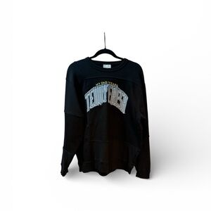 My Dad Wears Teddy Fresh Men’s Embroidered Sweatshirt EUC! SZ Large